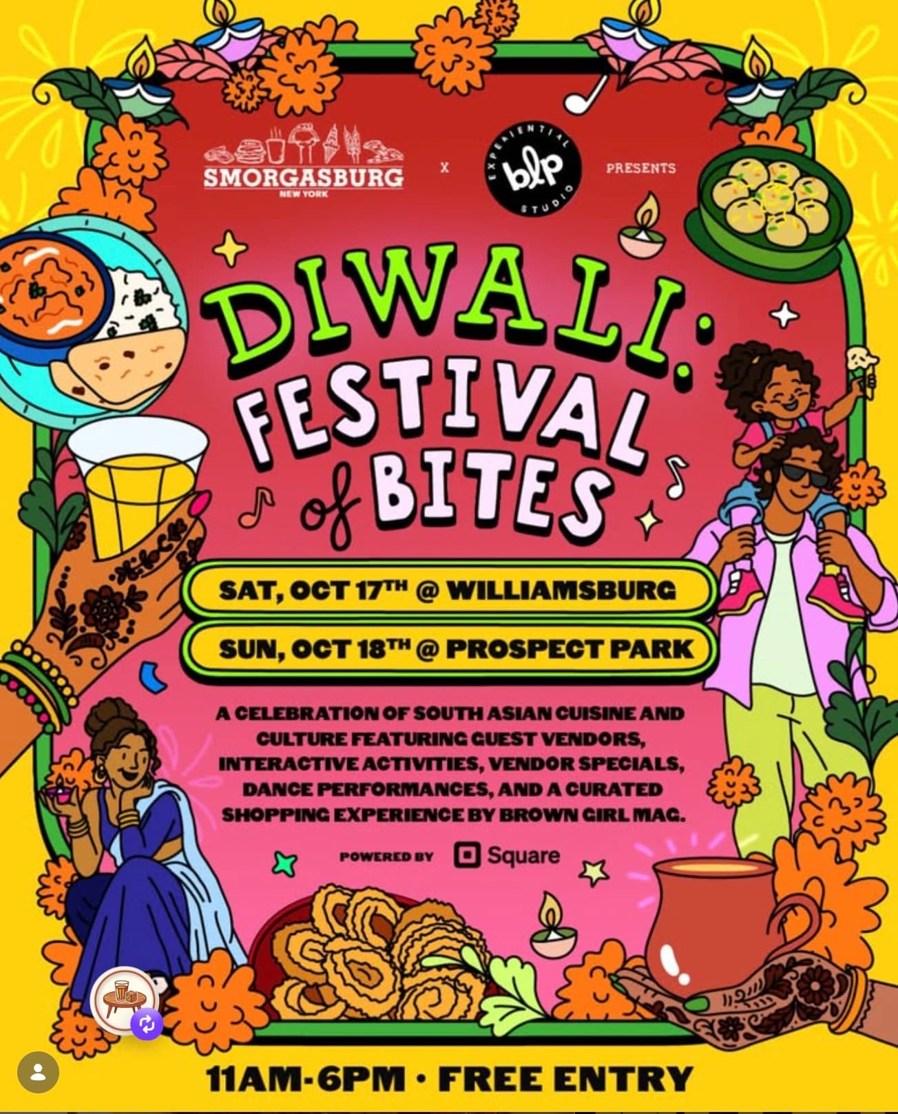 Diwali - Festival of Bites Event